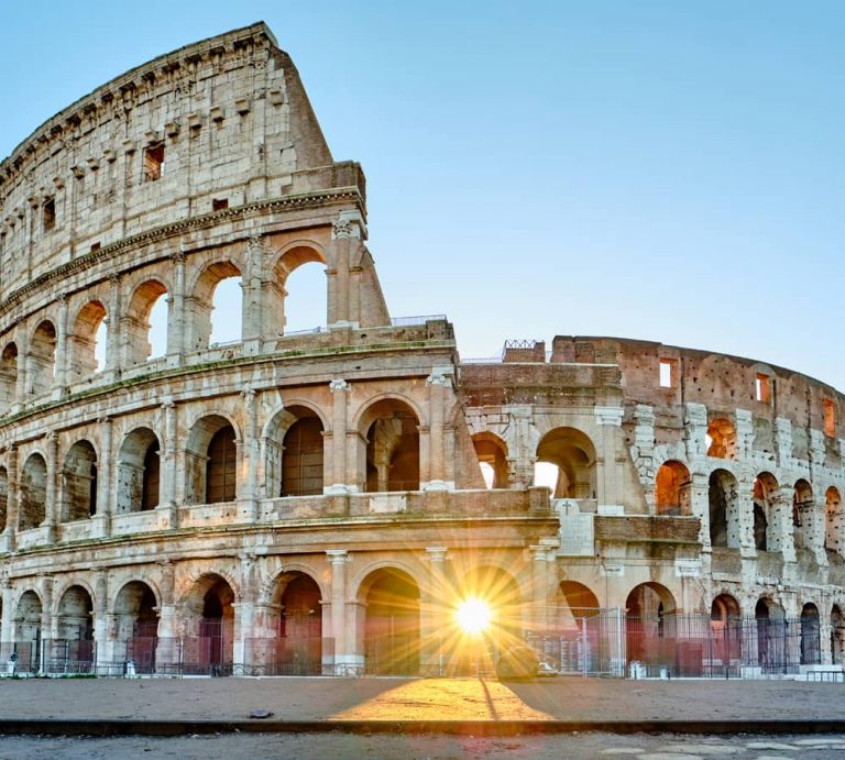 The Colosseum in Rome